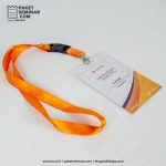 name tag kalung merupakan salah satu perlengkapan seminar untuk penanda identitas panitia dan peserta