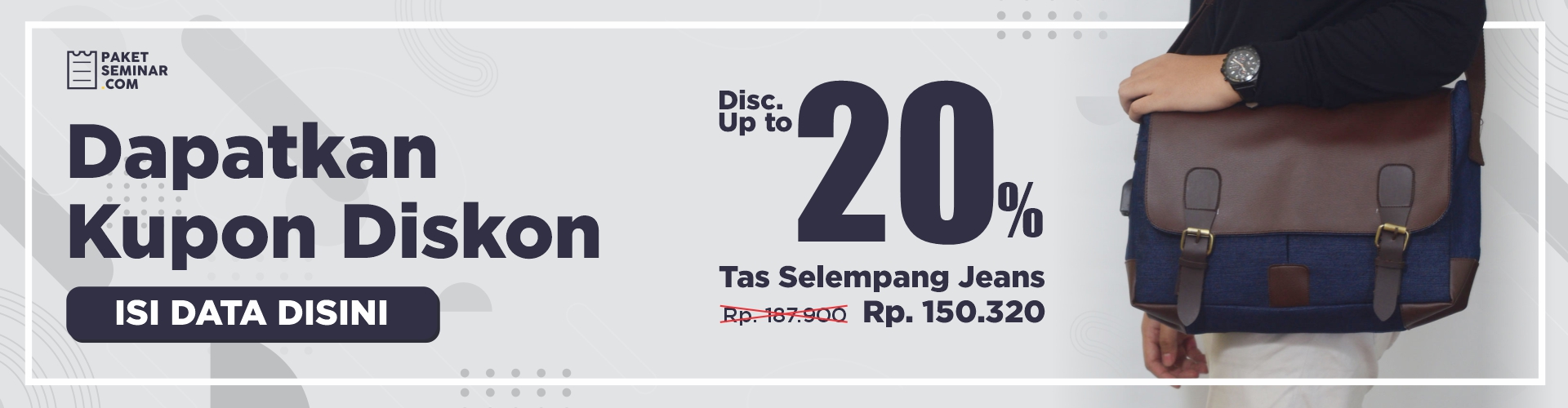 diskon tas selempang