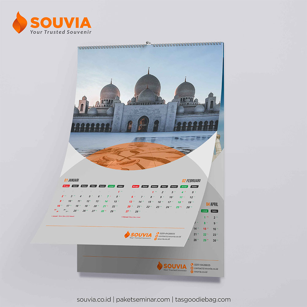 bikin kalender dinding yang dapat dibuat di tempat cetak kalender