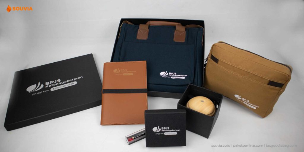 contoh corporate gift set yang dipesan oleh kantor BPJS