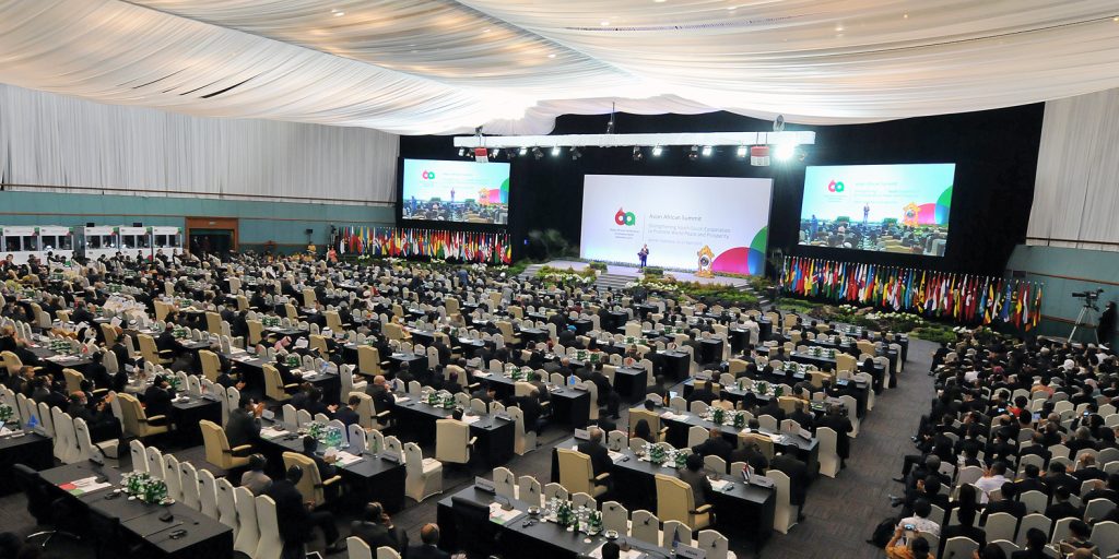 Balai Sidang Jakarta JCC sebagai salah satu tempat seminar di Jakarta