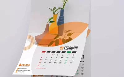Kalender Bulanan 2023 Ini Pas untuk Souvenir Akhir Tahun