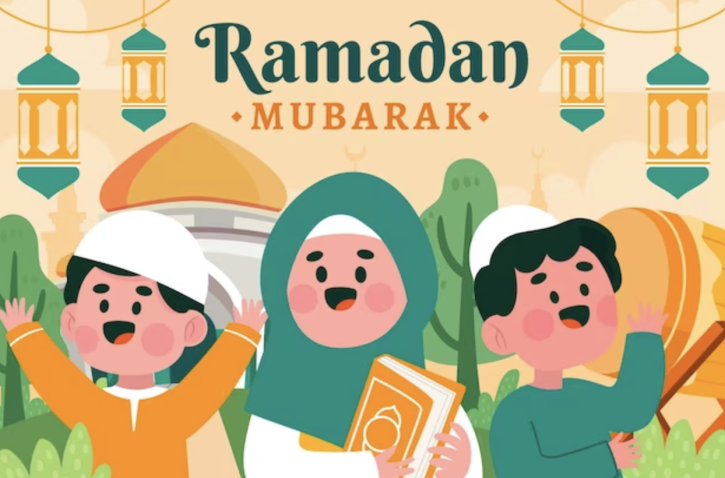 Menyambut ramadan dengan suka cita