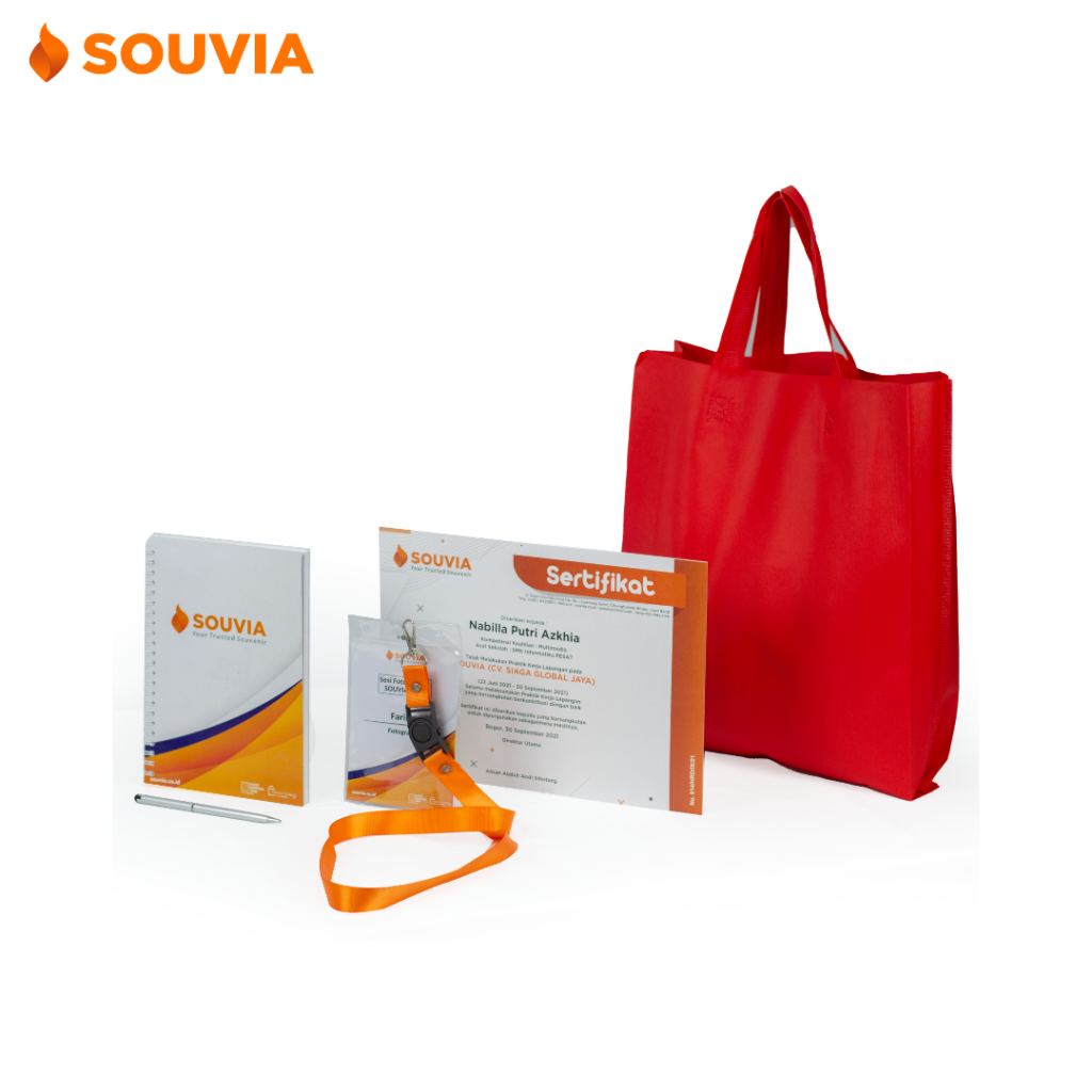 paket souvenir HUT RI bernuansa merah putih bisa digunakan untuk merchandise acara