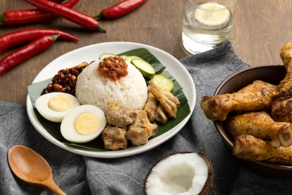 makanan khas Indonesia yang di dekorasi bisa jadi lomba tema 17 agustus yang menarik