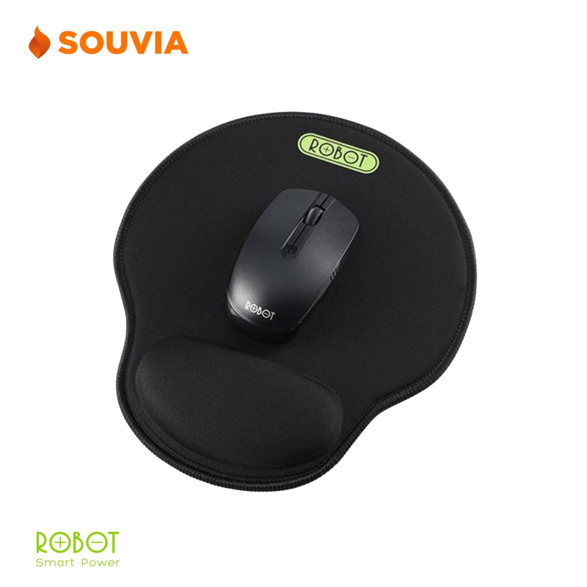 Robot RP02 with Ergonomic Wrist Rest Mousepad - Image 3