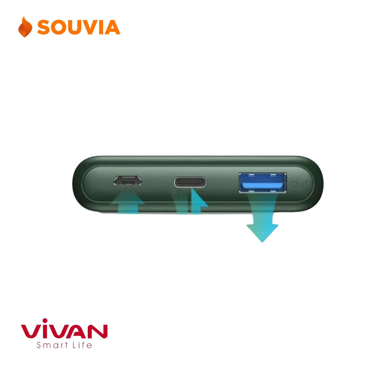 VIVAN VPB-M10 Powerbank 10000mah 18W - Image 3